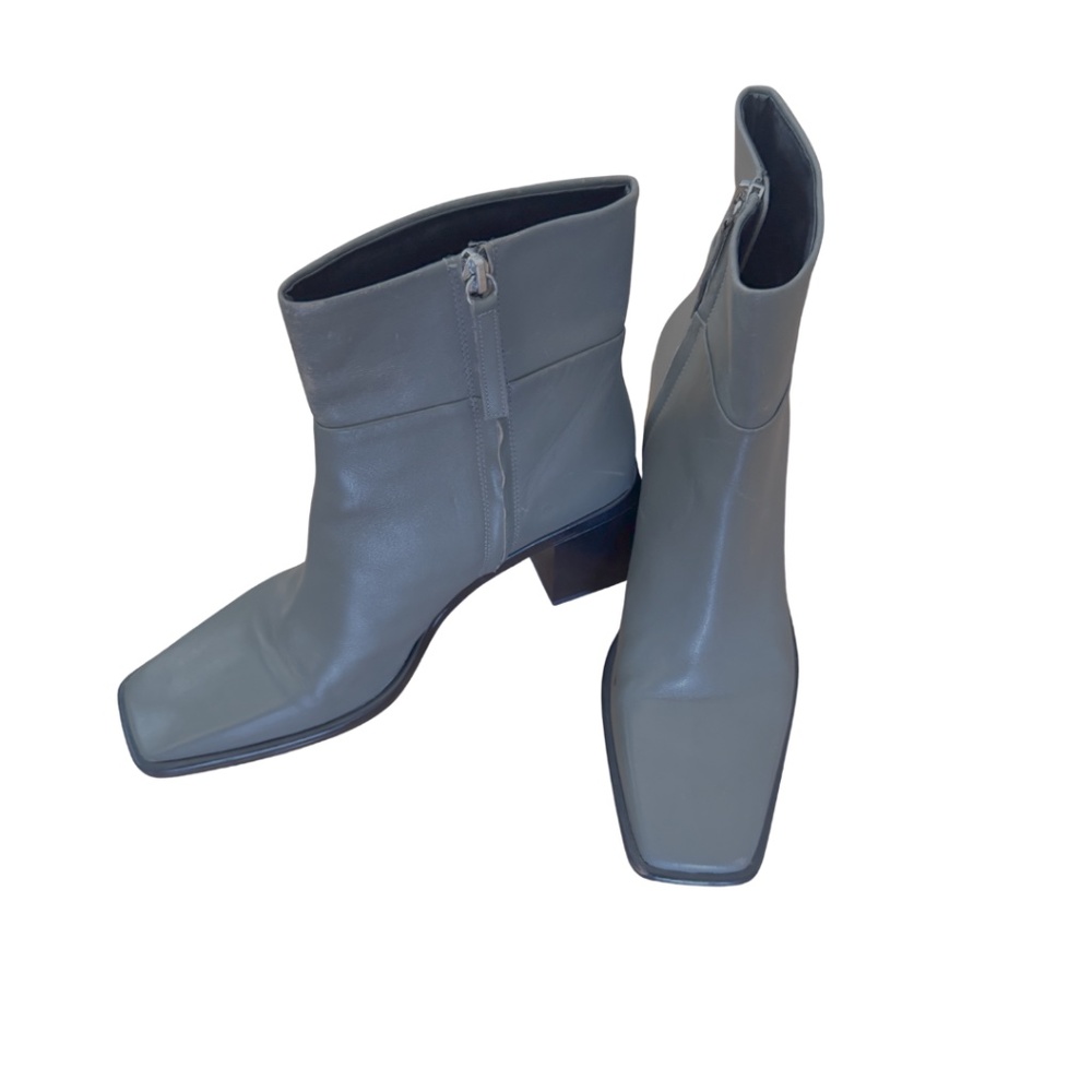 Zara Leather Booties